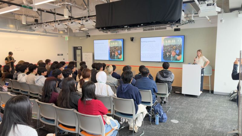 The September Berkeley student visit to Meta.