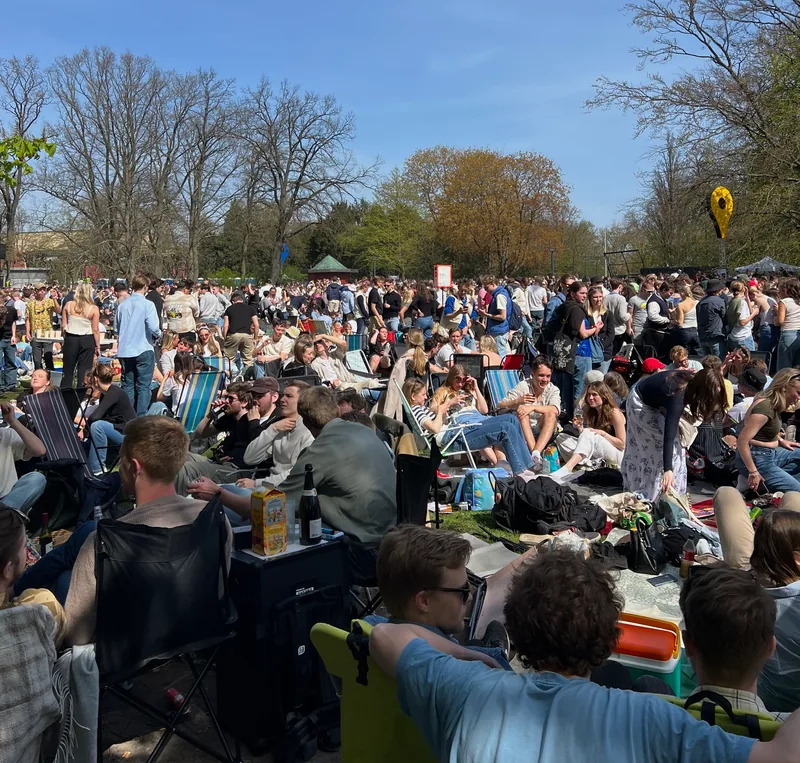 Valborg celebrations in Lund